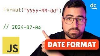 I Built My Own Date Formatter With JavaScript