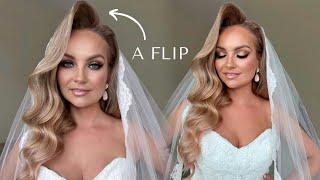 HOLLYWOOD WAVES (how to make a voluminous flip)