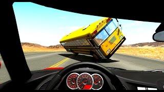 First Person (POV) Car Crashes - BeamNG DRIVE