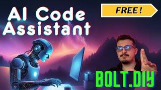 My Free AI Assistant! Develop Projects Without Coding with bolt.diy