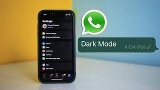 WhatsApp Dark Mode - How To Enable on Android/iOS !