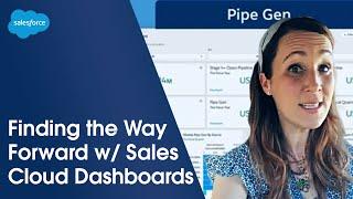 Finding the Way Forward with Sales Cloud Dashboard | Salesforce #Shorts