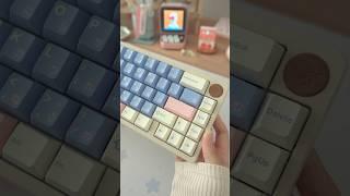 DMK Gift Keycaps #mechanicalkeyboard #keebs #keycaps #deskmat #desksetup #cute #unboxing