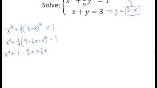 Solve Non-Linear system