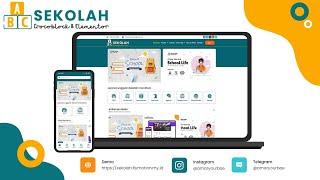 Template Website Sekolah Creayoon Plus PPDB