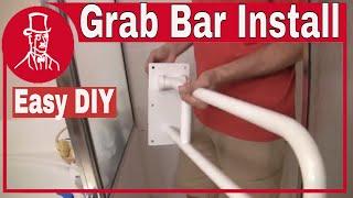 How to Install Shower Grab Bar