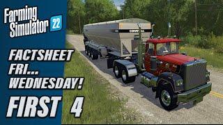 FS22 | FACTSHEET FRI… WEDNESDAY RETURNS! | INFO SHARING | Farming Simulator 22.