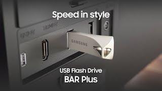 USB Flash Drive BAR Plus: Speed in style | Samsung