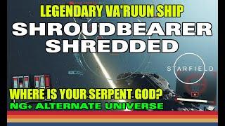 Starfield - NG+ Alternate Universe -  Shroudbearer Legendary Ship Take-down