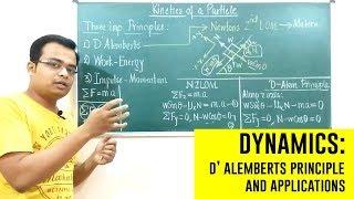 D' Alemberts Principle | Dynamics | Engineering Mechanics