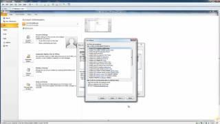 Outlook 2010 - Setup Forwarding Rule in - Windows 7