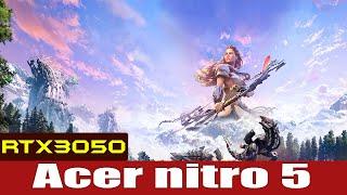 Horizon Zero Dawn Complete Edition RTX3050 acer nitro 5