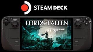 Lords of the Fallen Steam Deck | FSR 3.0 | SteamOS 3.6