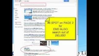 Google EMD Algo Update Video-007 - YouTube Link Power