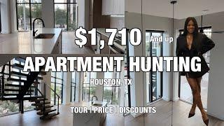 High-Rise Apartment Hunting in Houston | Brand New Downtown Lofts (PRICE | TOUR | CITY VIEWS)