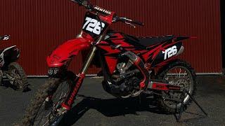 CRF250R 2018 Testing season 2￼