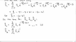 Discrete Fourier Transform - Example