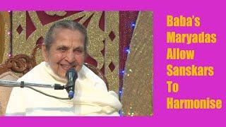 French Baba's Maryadas Allow Sanskars To Harmonise By Sudesh Didi Ji 14/10/2024