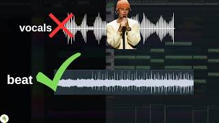 How to remove vocals from a song