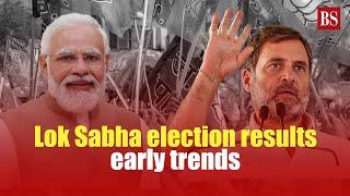 Lok Sabha election results 2024 early trends | NDA | INDIA | Congress | Election Results 2024