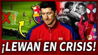 ¡QUIEREN HACER CREER QUE LEWANDOWSKI ES EL CULPABLE DE LA CRISIS DEL BARÇA! (DESMONTO ESTA TEORIA)