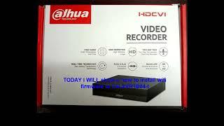 how to upgrade wifi firmware dahua dvr|DH-XVR1B04-I| install wifi option in dvr