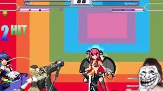 MUGEN: bettle of MC Maijian vs J8 Mei  4v4