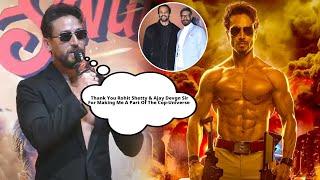 TIGER SHROFF Thanks Rohit Shetty & Ajay Devgn For Making Him A Part Of The Singham Universe!