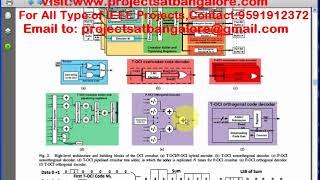 Overloaded CDMA Crossbar for Network-On-Chip | VLSI Projects At Bangalore