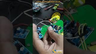 Light Sensing Robot using LDR module