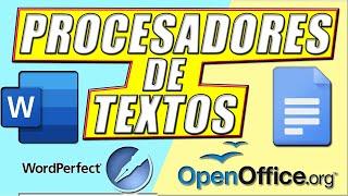 PROCESADORES DE TEXTOS | ¿Que son los PROCESADORES DE TEXTOS? 