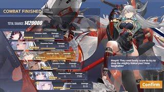 Nagato META oneshot with oldschool IJN main fleet | Azur Lane