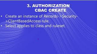 PEGA Security through Client Based Access Control (CBAC) and Basic Access Control (BAC) in PEGA 8