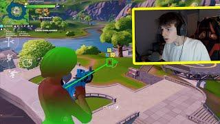 I Used AIMBOT in Fortnite Mobile...