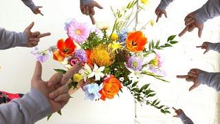 How to make a bouquet of flowers for Valentine’s Day￼