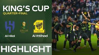 [King's Cup] Al Hilal vs Al Ittihad H/L | Quarter-finals | Saudi King's Cup 2024/25