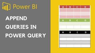 How To append 2 tables as a new table | Power BI Append as a new