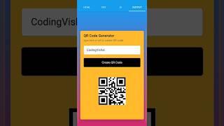 QR Code Generator Using HTML | CSS #coding