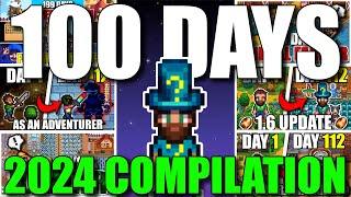 I Played 100 Days of Stardew Valley | 2024 compilation