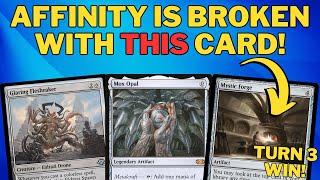 ONE TURN KILL Affinity Combo with Mox Opal | Modern MTGO