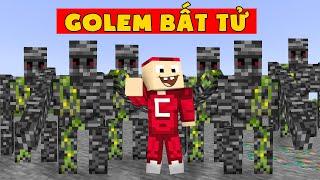 Minecraft Nhưng Đố Ai Có Golem Bất Tử