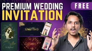 Premium Wedding Invitation Video | Free & Easy