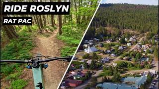 This Washington Town is a MTB Destination! Roslyn Rat Pac