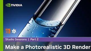 Making a Photorealistic 3D Render (Dropper) w/ Aleksandr Eskin Part 2: Creating Bubbles