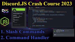 DiscordJS Crash Course For Beginners 2023 in Hindi | How To Make Discord Bot in JavaScript 2023