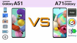 SAMSUNG GALAXY A51 VS A71