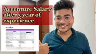 Accenture Salary after 3 Years Experience