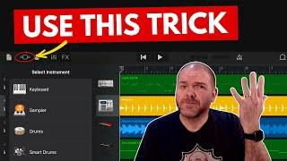 Add Track Hack | GarageBand iOS (iPad Only)