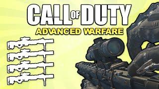 Quad Feed with Every Gun! (Call of Duty: Advanced Warfare)