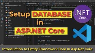 How to setup Entity Framework Core in Visual Studio Code (vs code) | Step by step Guide